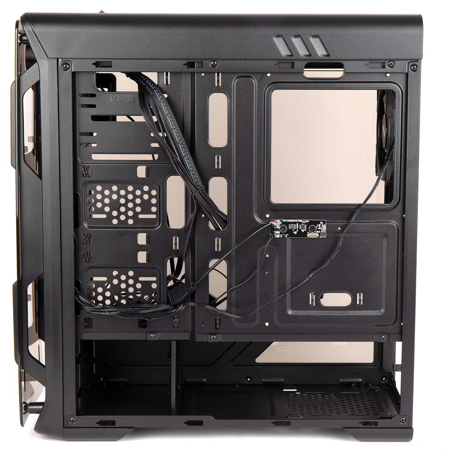 Корпус Hiper OB черный без БП ATX 2x120mm 2xUSB2.0 1xUSB3.0 audio bott PSU