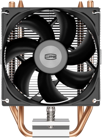 Устройство охлаждения(кулер) PcCooler R200P Soc-AM5/AM4/1200/1700/1851 серебристый/черный 4-pin 30dB Al+Cu 110W Ret (R200P-XXNWYX-US)