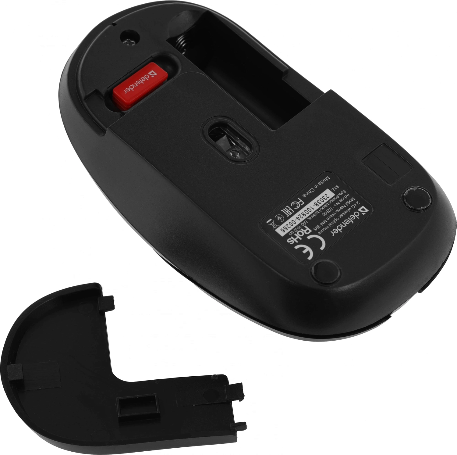 Мышь Defender Wave MM-995 черный оптическая 1600dpi silent беспров. USB для ноутбука 3but (52995) Мышь Defender Wave MM-995 черный оптическая 1600dpi silent беспров. USB для ноутбука 3but (52995)