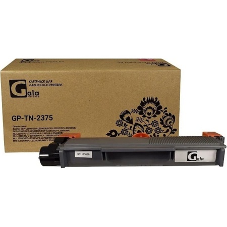 GalaPrint Картридж GP-TN-2375 для принтеров Brother DCP-L2500/DCP-L2500DR/DCP-L2520/DCP-L2520DWR/DCP-L2540/DCP-L2540DNR/DCP-L2560/DCP-L2560DWR/HL-L2300/HL-L2300DR/HL-L2340/HL-L2340DWR/HL-L2360/HL-L2360DNR/HL-L2365/HL-L2365DWR/HL-L2380/MFC-L2700/MFC-L270