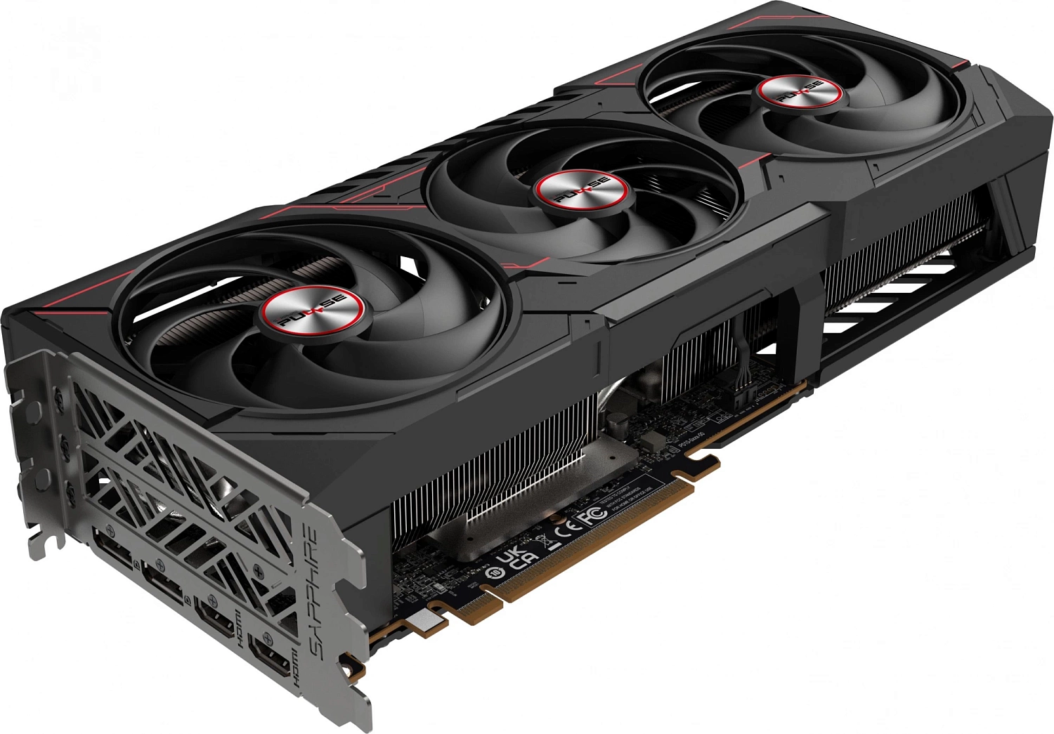 Видеокарта Sapphire RX9070XT PULSE 16GB GDDR6 256bit 2xDP 2xHDMI 3FAN RTL