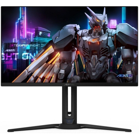 Монитор 27" Gigabyte AORUS FO27Q3-EK Black (OLED, 2560 x 1440, 360Hz, 0.03мс, 250cd/m, 1.5M:1, 2xHDMI-2.1, DP-1.4, 3xUSB3.2, USB Type-C )