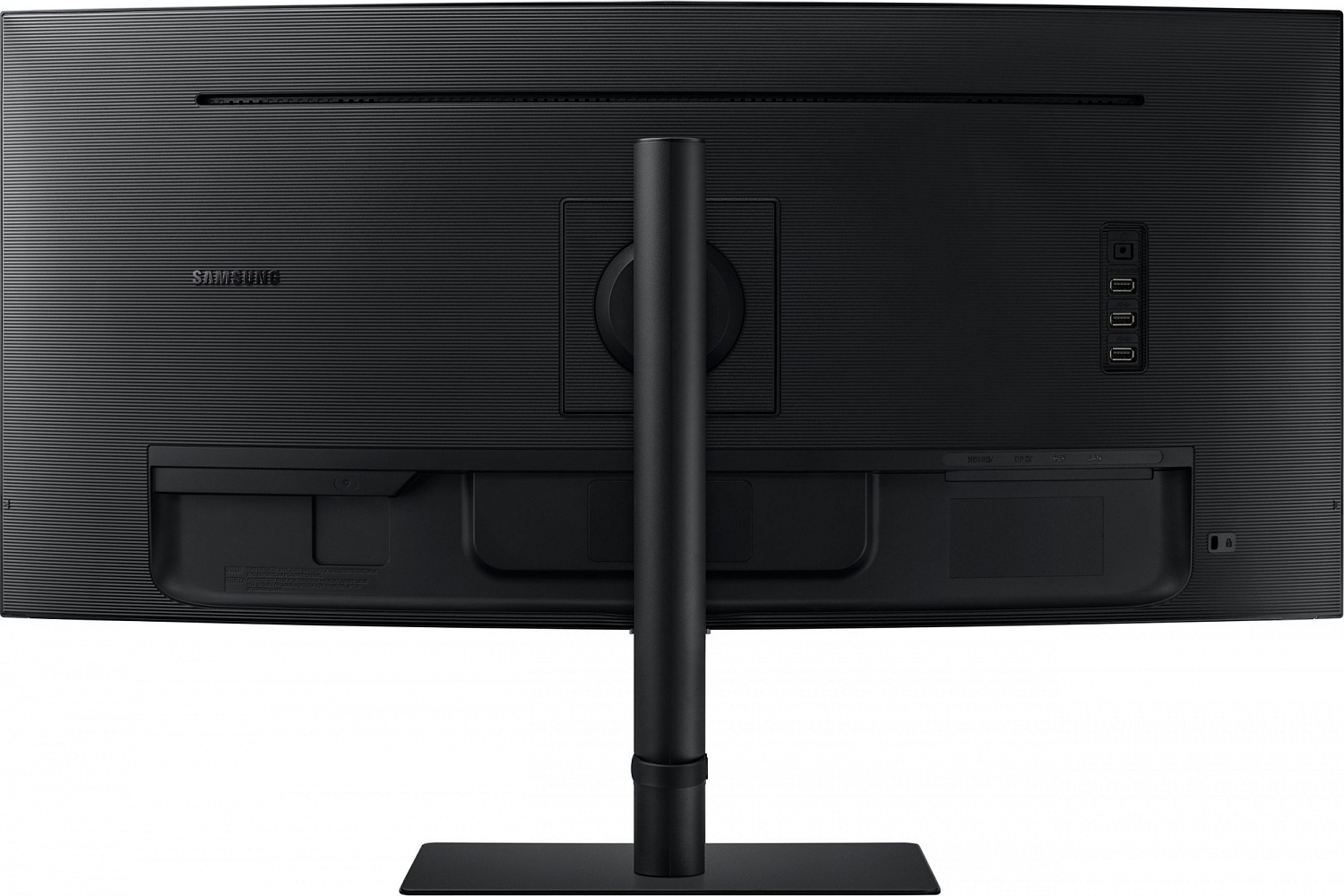 Монитор Samsung 34" LS34A650UBI черный VA LED 5ms 21:9 HDMI матовая HAS Piv 300cd 178гр/178гр 3440x1440 100Hz DP 2K USB 7.6кг