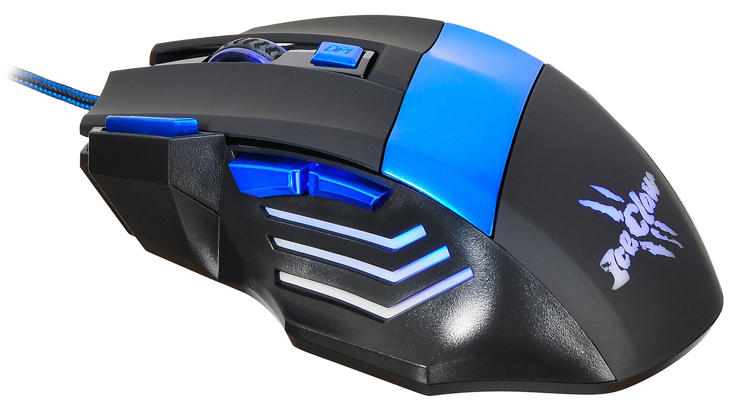Мышь Оклик 775G Ice Claw черный оптическая (2400dpi) USB (7but) Мышь Оклик 775G Ice Claw черный оптическая (2400dpi) USB (7but)
