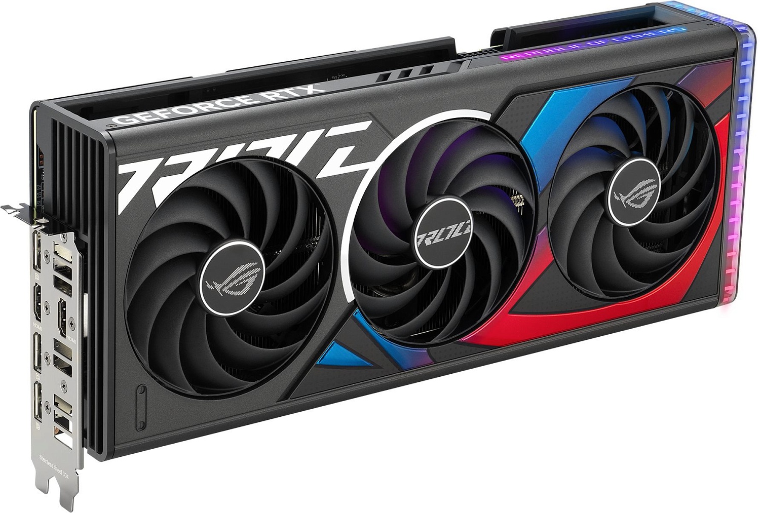 Видеокарта ASUS ROG-STRIX-RTX4070TI-12G-GAMING//RTX4070TI HDMI*2 DP*3 12G D6X; 90YV0II1-M0NA00