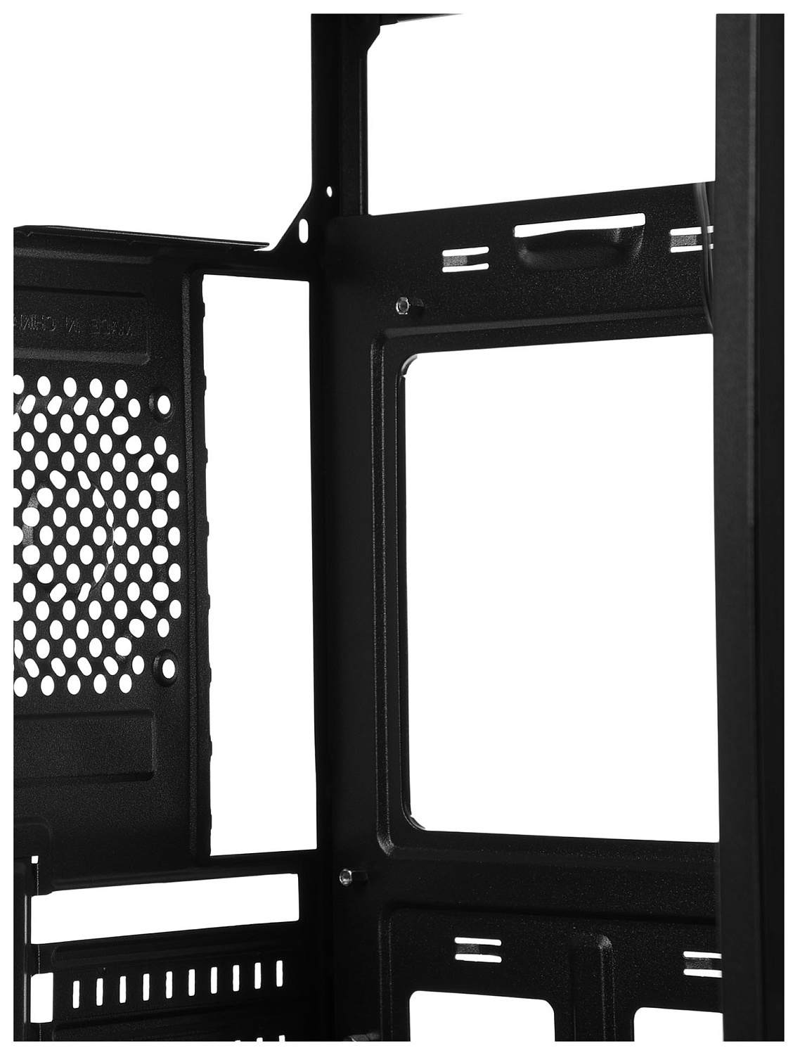 Корпус Digma DC-MATX102-U2 черный без БП mATX 1x80mm 2x120mm 2xUSB2.0 audio