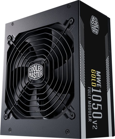 Блок питания Cooler Master ATX 1050W MWE Gold V2 80+ gold 24pin APFC 140mm fan 12xSATA Cab Manag RTL