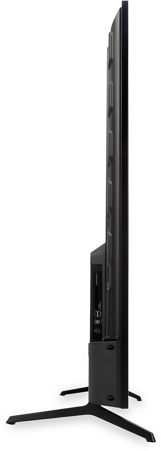 Телевизор LED Hyundai 75" H-LED75BU7002 Салют ТВ Metal черный 4K Ultra HD 60Hz DVB-T DVB-T2 DVB-C DVB-S DVB-S2 USB WiFi Smart TV