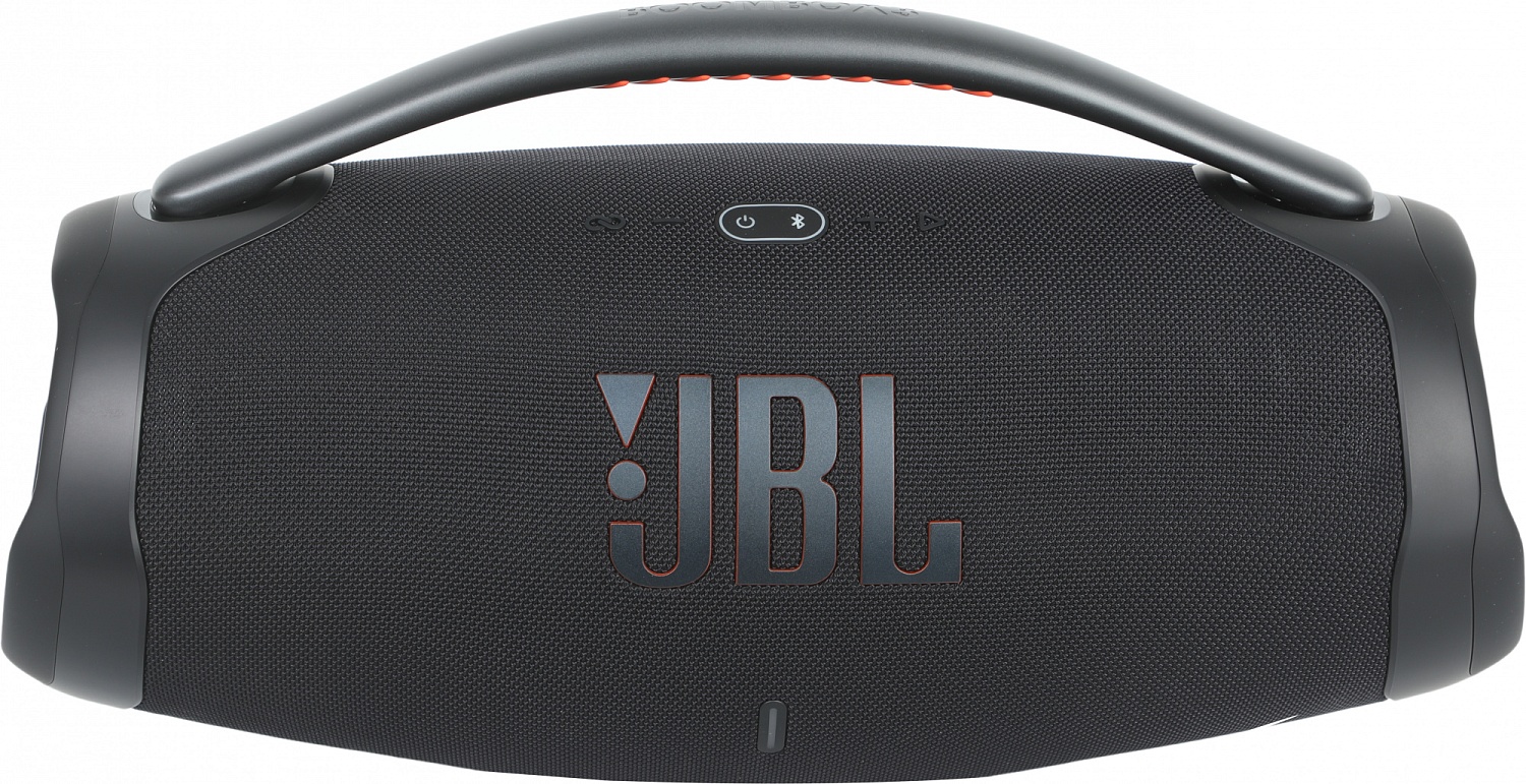 Колонка порт. JBL Boombox 3 черный 180W 2.0 BT/USB 10000mAh (JBLBOOMBOX3BLK (EP/AS))