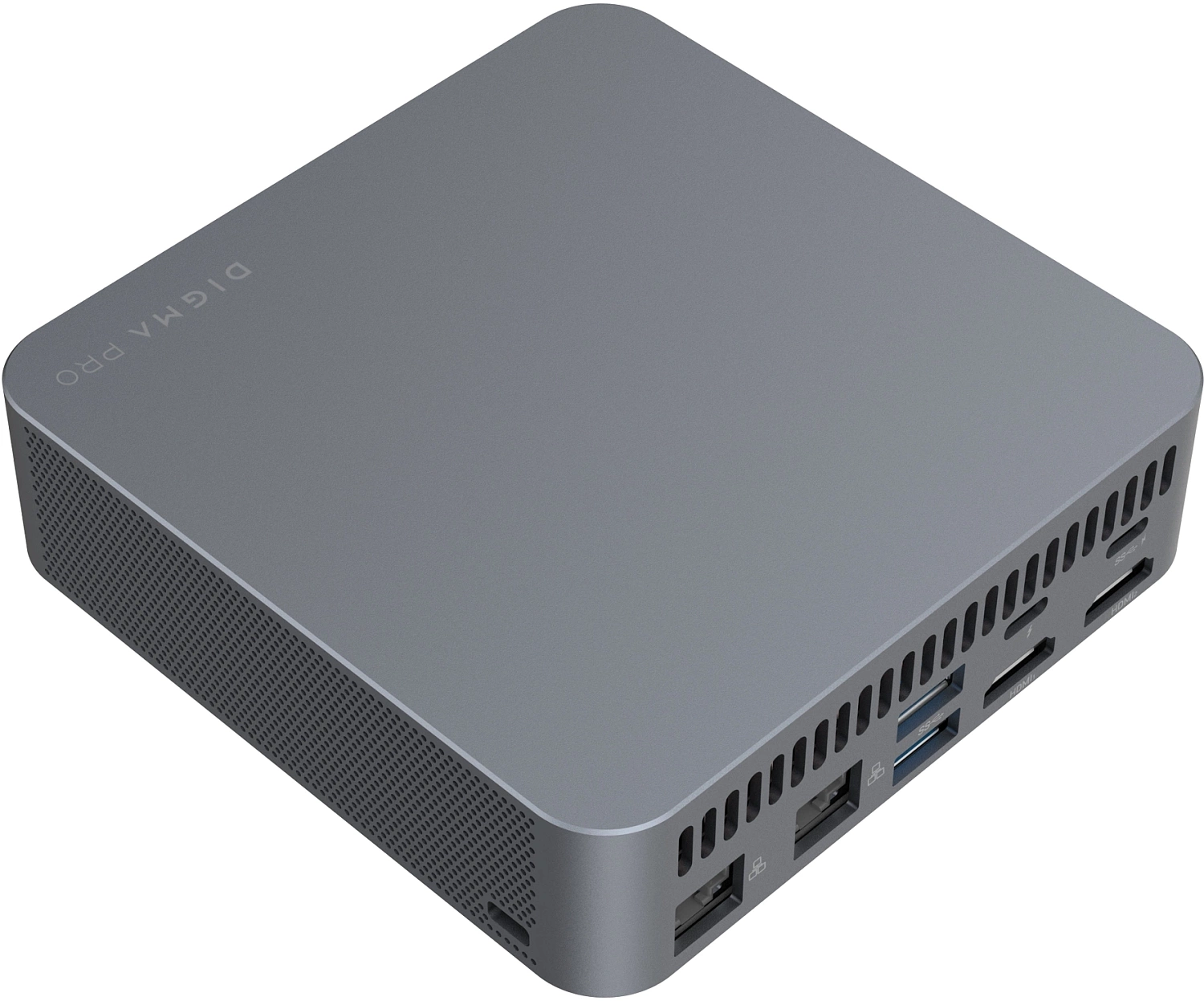 Неттоп Digma Pro Minimax X1 i5 12450H (1.2) 16Gb SSD512Gb UHDG Windows 11 Professional GbitEth WiFi BT 60W серый (DPP5-ADXW04)