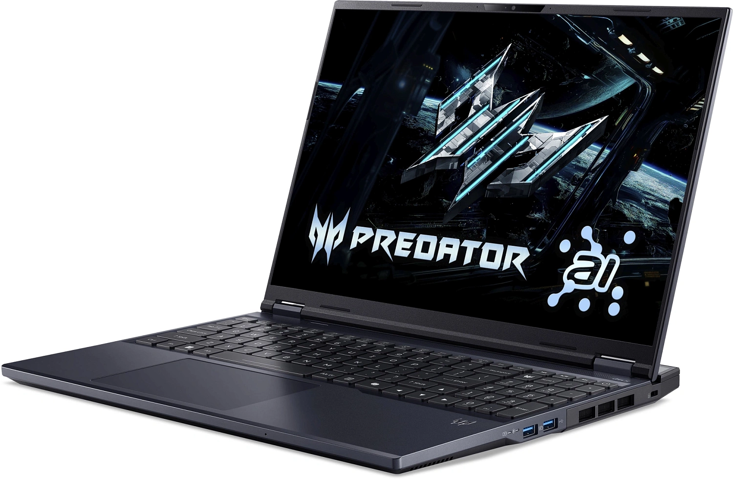 Ноутбук Acer Predator Helios Neo 16 AI PHN16-73-92NH Intel Core Ultra 9 275HX/32Gb/SSD2Tb/RTX5070 Ti 12Gb/16"/IPS/WQXGA/2560x1600/240Hz/NoOS/Black (NH.QX4CD.001)