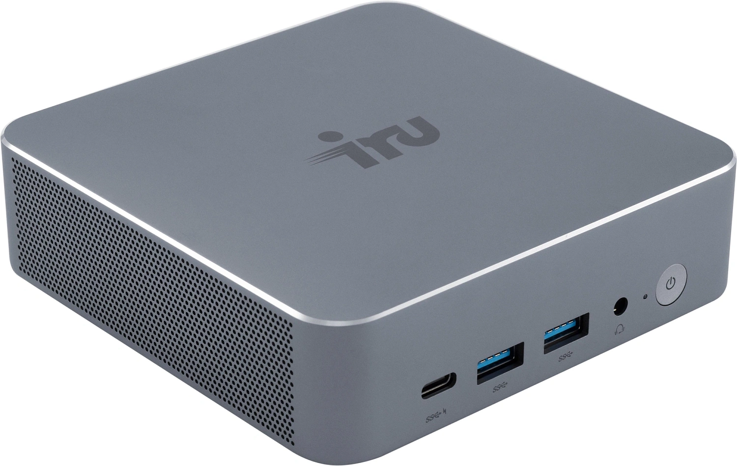 Неттоп IRU Tactio 515 i5 12450H (2) 16Gb SSD512Gb Iris Xe Windows 11 Pro 64 2xGbitEth WiFi BT 100W серый (RUS) (2195518)