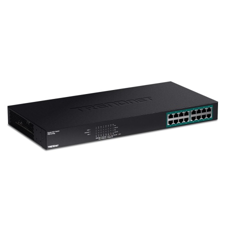 16-port GREENnet Gigabit PoE+ Switch (250W) RTL {5}