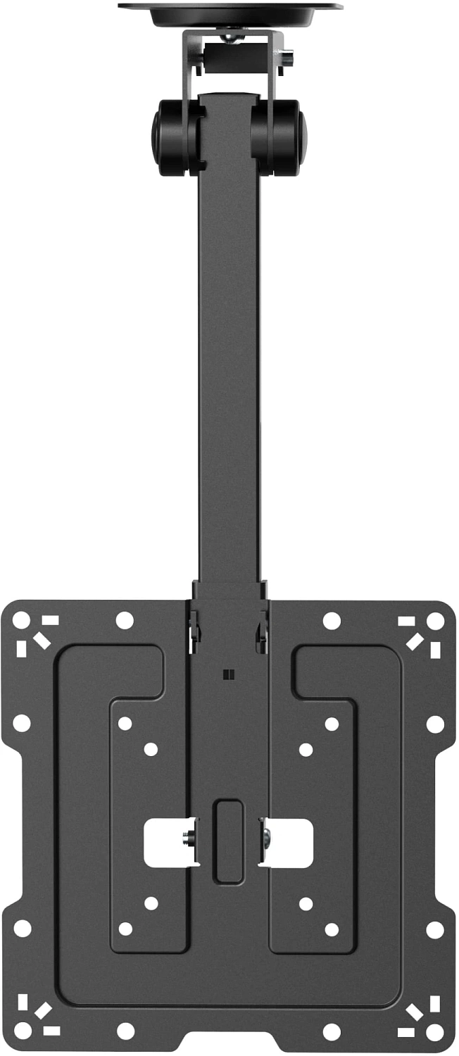 Кронштейн для телевизора Ultramounts UM967 черный 23"-55" макс.20кг потолочный поворот и наклон