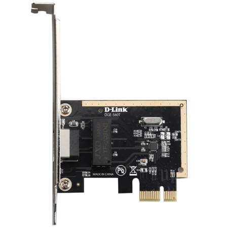 DGE-560T/D2A Сетевой PCI Express адаптер с 1 портом 10/100/1000Base-T