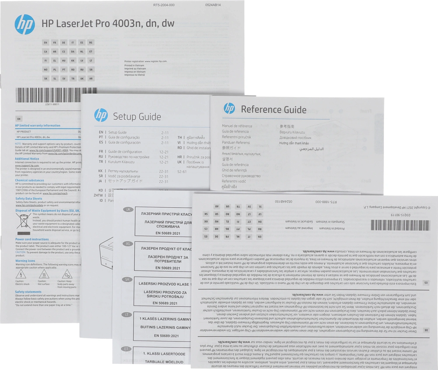 Принтер лазерный HP LaserJet Pro 4003dn (2Z609A) A4 Duplex Net белый