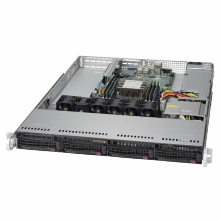 SYS-5019P-WT 1U Rackmount CSE-815TQC-605WB X11SPW-TF SATA3; RAID 0, 1, 5, 10