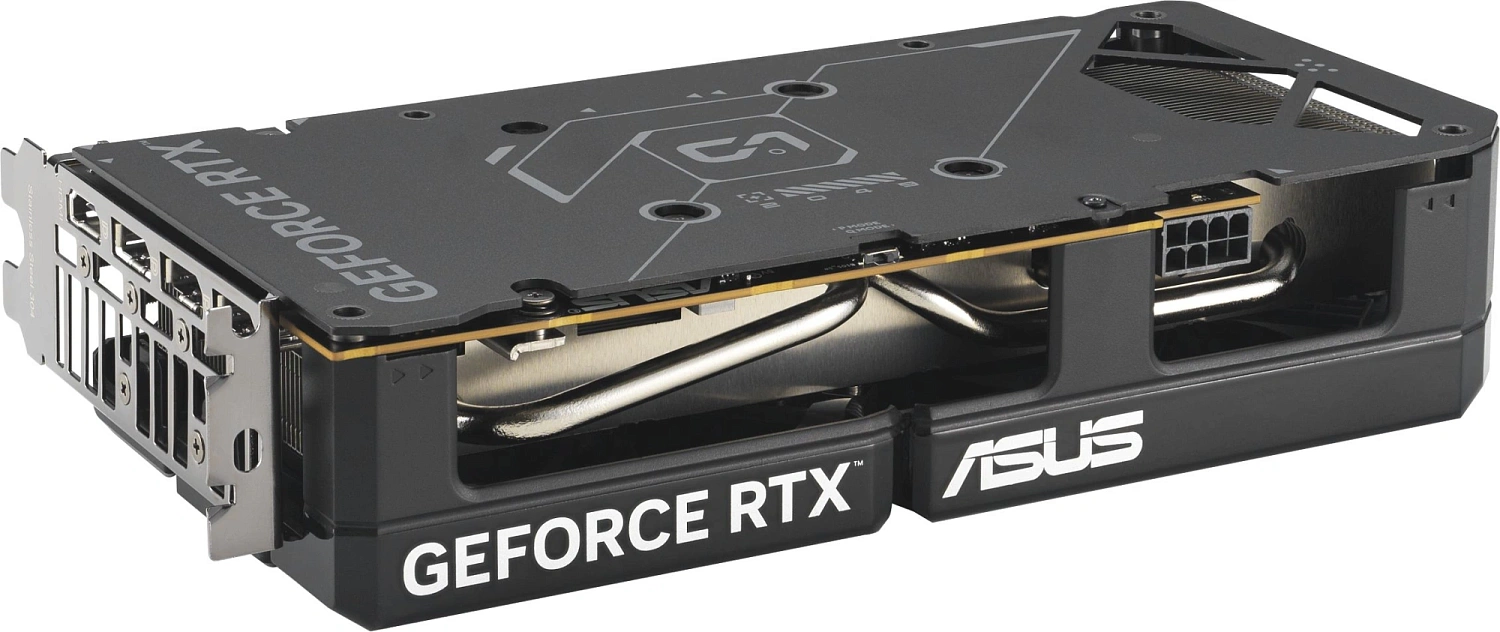 Видеокарта Asus PCI-E 4.0 DUAL-RTX5060-O8G NVIDIA GeForce RTX 5060 8Gb 128bit GDDR7 2535/28000 HDMIx1 DPx3 HDCP Ret