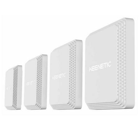 Keenetic 4PACK Orbiter Pro (KN-2810) !!!! 4 штуки в коробке !!!! Гигабитный интернет-центр с Mesh Wi-Fi 5 AC1300, 2-портовым Smart-коммутатором, переключателем режима роутер/ретранслятор и питанием Power over Ethernet {2}