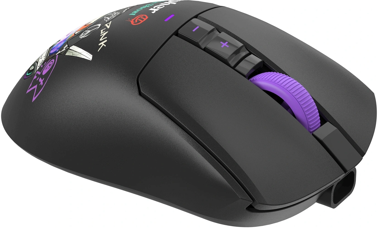Мышь A4Tech Bloody R73 Pro черный/рисунок оптическая 26000dpi беспров. USB-C 7but (R73 PRO CYPHER GHOST) Мышь A4Tech Bloody R73 Pro черный/рисунок оптическая 26000dpi беспров. USB-C 7but (R73 PRO CYPHER GHOST)