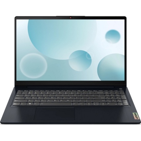 Ноутбук Lenovo IdeaPad 3 15IAU7 Core i5 1235U 8Gb SSD512Gb Intel Iris Xe graphics 15.6" IPS FHD (1920x1080) noOS blue WiFi BT Cam (82RK003WRK)