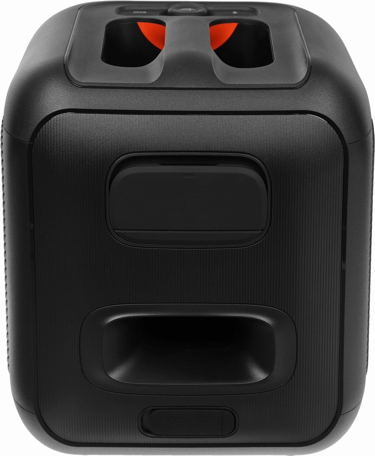 Минисистема Hi-Fi JBL PartyBox Encore Essential черный/оранжевый 100Вт USB BT Минисистема Hi-Fi JBL PartyBox Encore Essential черный/оранжевый 100Вт USB BT
