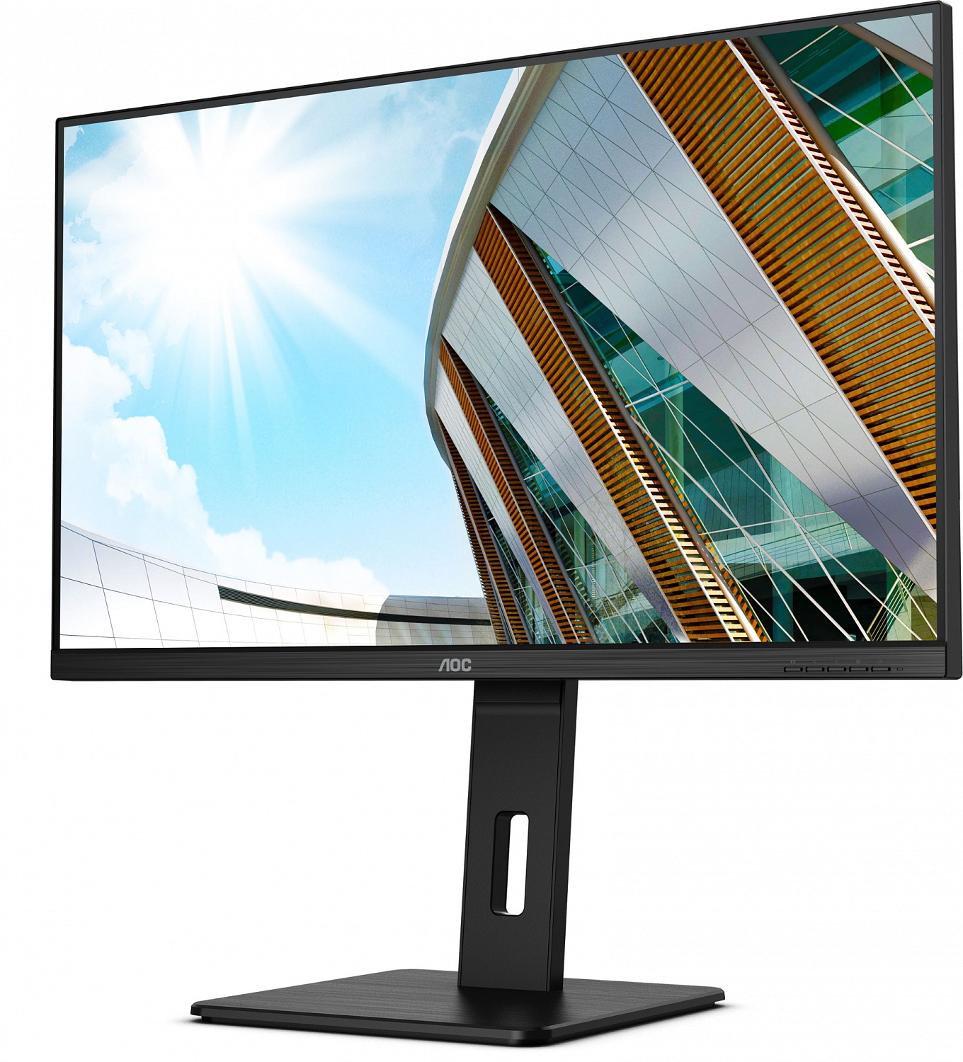 Монитор 31,5" AOC U32P2 3840x2160@60Гц VA LED 16:9 4ms 2*HDMI DP 4xUSB 3.2 50M:1 3000:1 178/178 350cd HAS Pivot Tilt Swivel Speakers Black