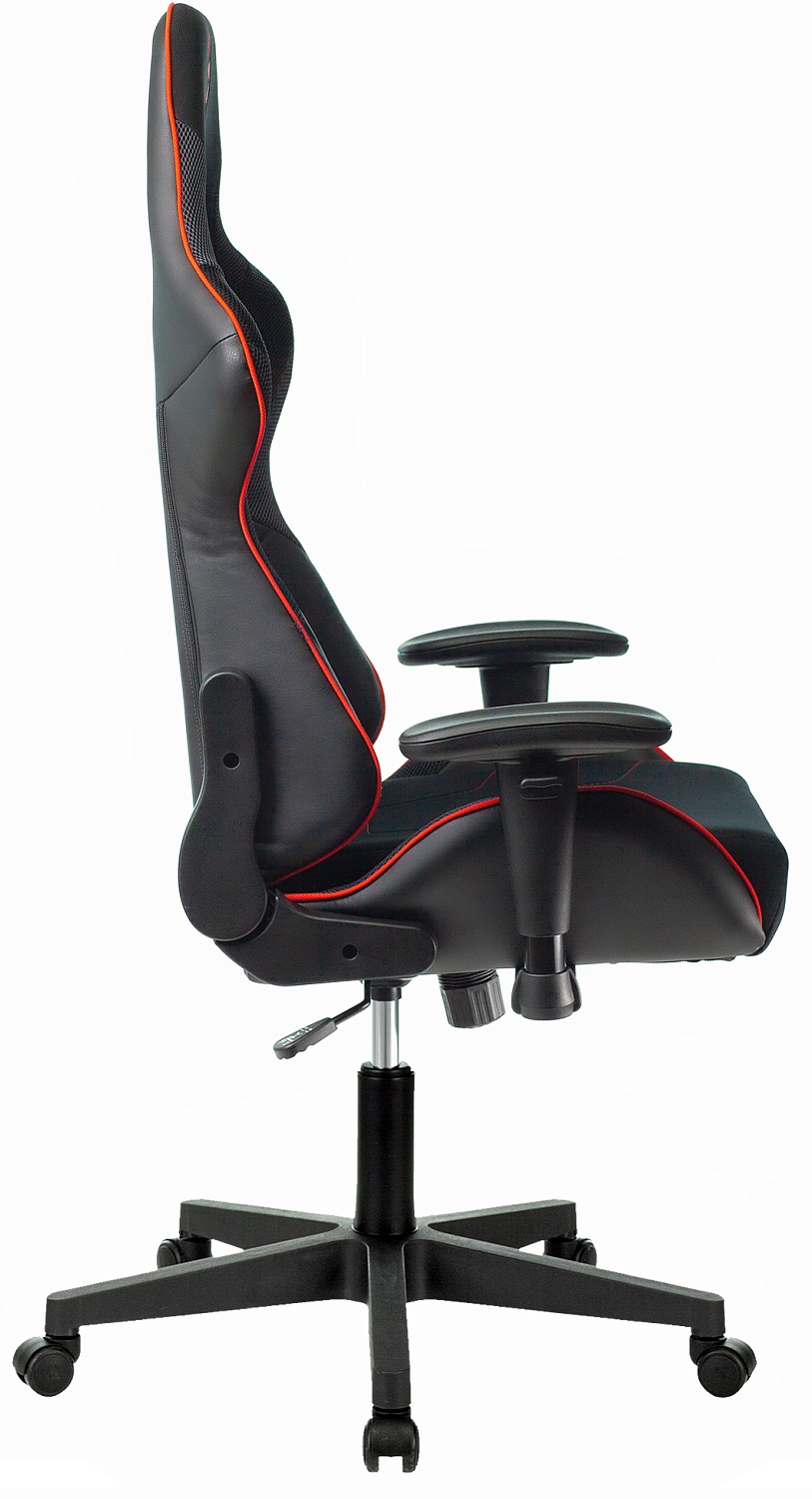 Кресло игровое A4Tech Bloody GC-400 черный/красный с подголов. крестов. пластик черный Кресло игровое A4Tech Bloody GC-400 черный/красный с подголов. крестов. пластик черный