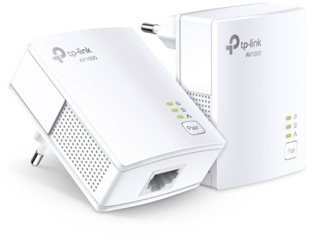 Сетевой адаптер Powerline TP-Link TL-PA7017 KIT AV1000 Gigabit Ethernet (упак.:2шт)