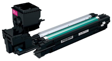 Konica minolta тонер-картридж tnp-21m пурпурный стандартной ёмкости для mc 3730 Konica Minolta toner cartridge TNP-21M magenta standard capacity for mc 3730 3 000 pages