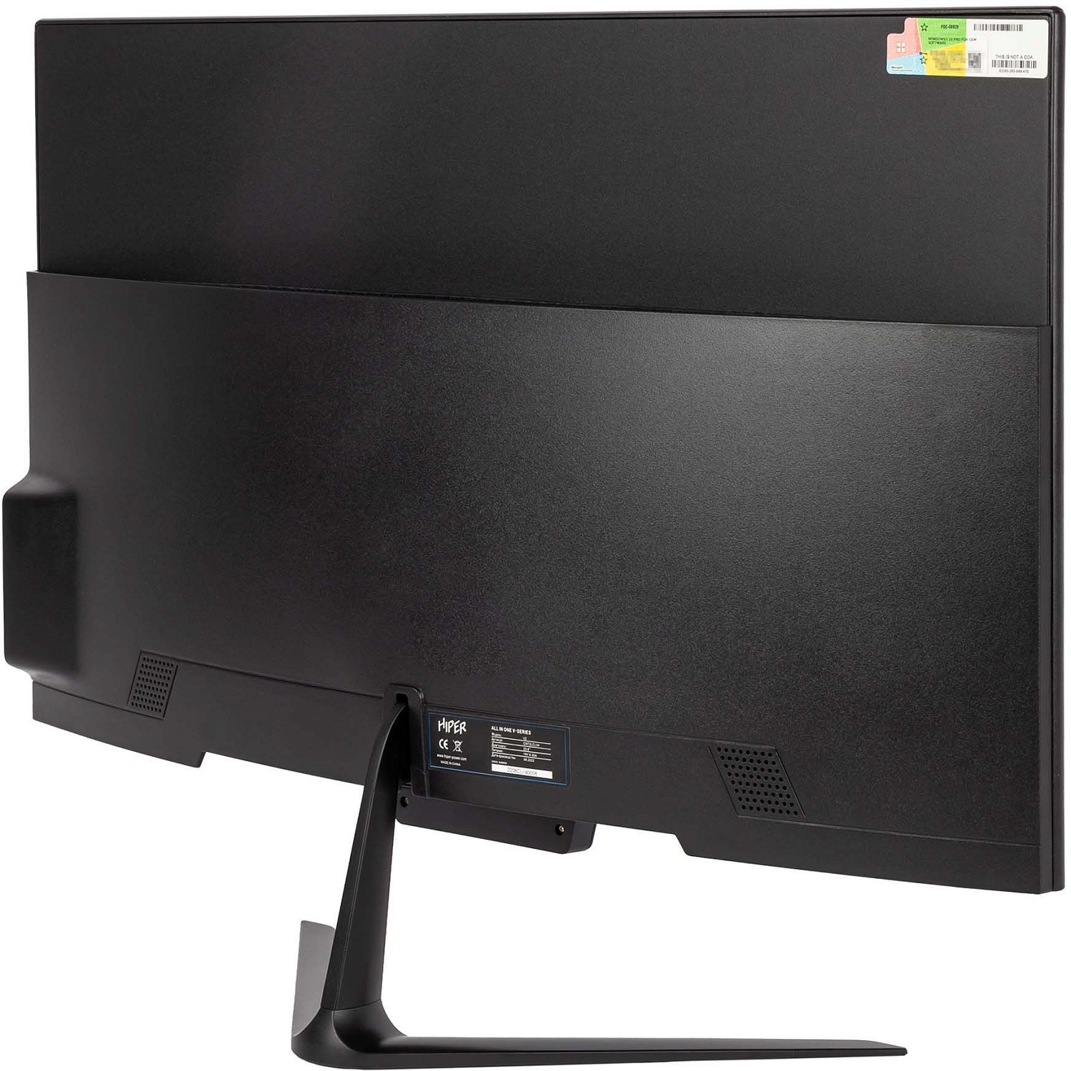 Моноблок Hiper V2 23.8" Full HD i7 9700 (3) 8Gb SSD512Gb UHDG 630 noOS GbitEth WiFi BT 120W Cam черный 1920x1080