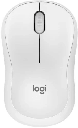 Мышь Logitech M240 SILENT белый оптическая (4000dpi) silent беспроводная BT для ноутбука (2but)