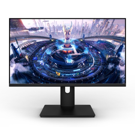 27" AIWA MQ270A-B Black (IPS, 2560x1440, HDMI+DP, 5 ms, 178°/178°, 250 cd/m, 1000:1, 75Hz, MM, Pivot, внешн. БП)