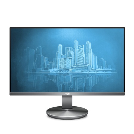 23.8" AOC I2490VXQ/BT Dark Grey (IPS, 1920x1080, D-sub+HDMI+DP, 4 ms, 178°/178°, 250 cd/m, 100M:1(1000:1), 60Hz, MM) (146067)