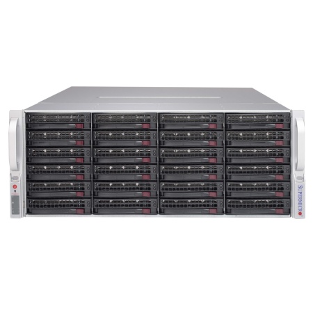 SuperMicro CSE-847E2C-R1K23JBOD Корпус для JBOD 4U 1200W Hot-Swap 44xHDD SATA/SAS