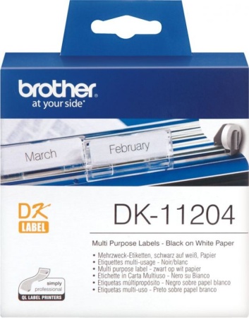 Картридж ленточный Brother DK11204 для Brother QL-570