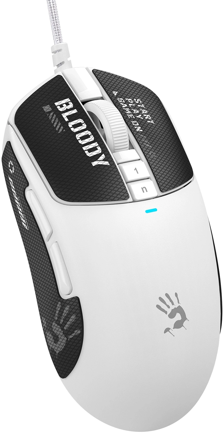 Мышь A4Tech Bloody W72 Ultra белый оптическая 20000dpi USB 7but Мышь A4Tech Bloody W72 Ultra белый оптическая 20000dpi USB 7but