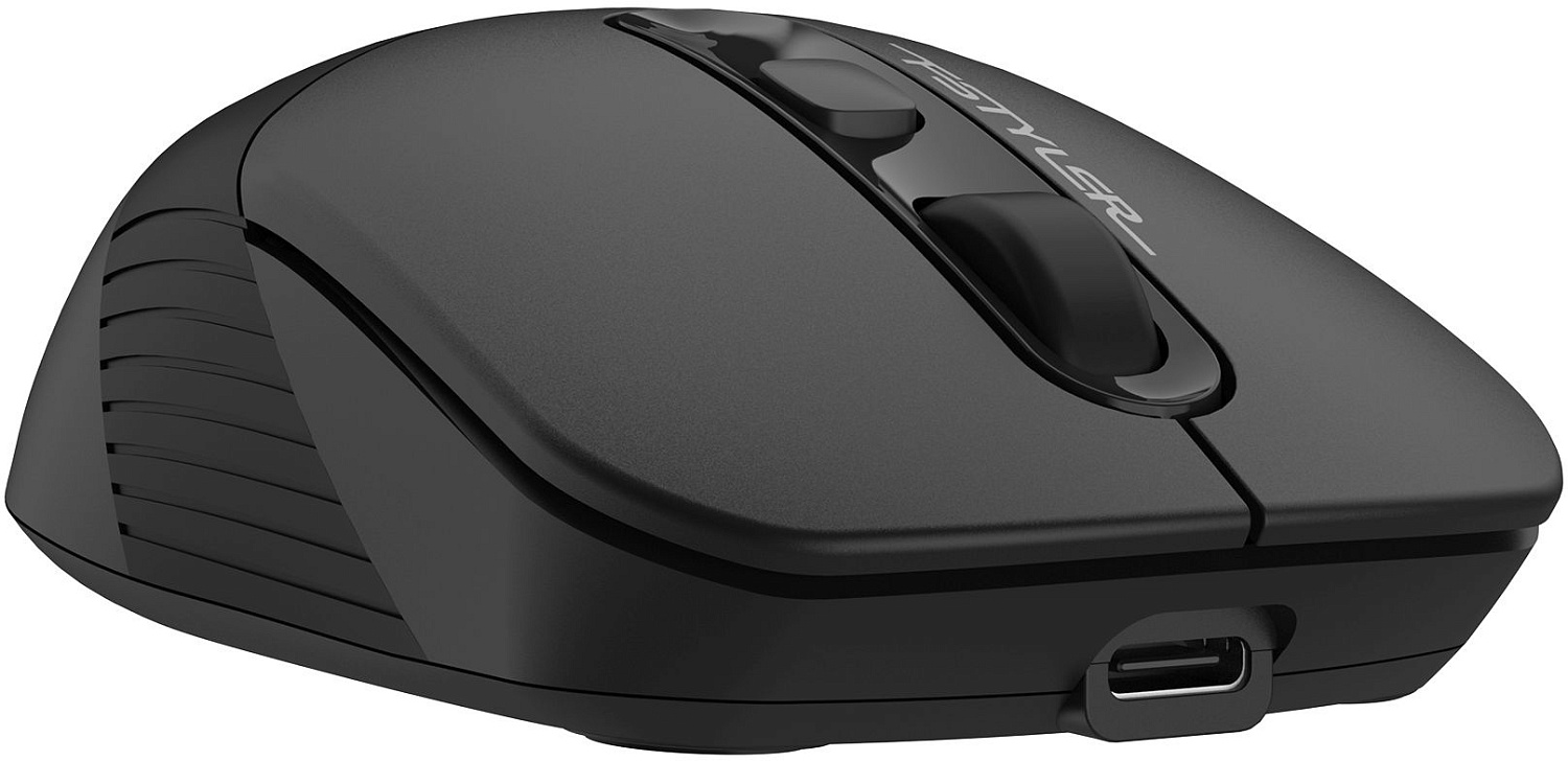 Мышь A4Tech Fstyler FG10CS Air черный/серый оптическая (2000dpi) silent беспроводная USB для ноутбука (4but) Мышь A4Tech Fstyler FG10CS Air черный/серый оптическая (2000dpi) silent беспроводная USB для ноутбука (4but)