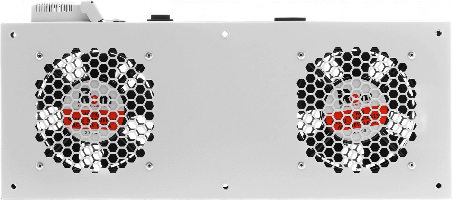 Модуль вентиляторный Rem (R-FAN-2T) 2 вент. с термостатом серый (упак.:1шт)