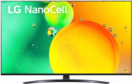 Телевизор LED LG 65" 65NANO769QA.ADKG синяя сажа 4K Ultra HD 60Hz DVB-T DVB-T2 DVB-C WiFi Smart TV (RUS)