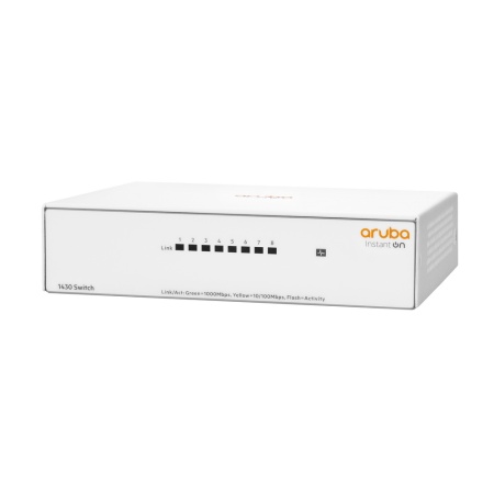 Aruba Instant on 1430 8G unmanaged fanless Switch