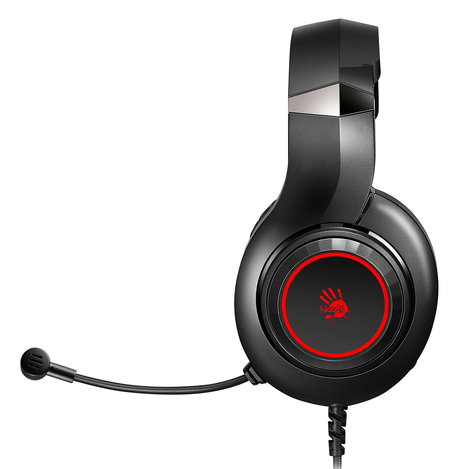 Наушники с микрофоном A4Tech Bloody G220S черный 2м мониторные USB оголовье (G220S USB/ BLACK)