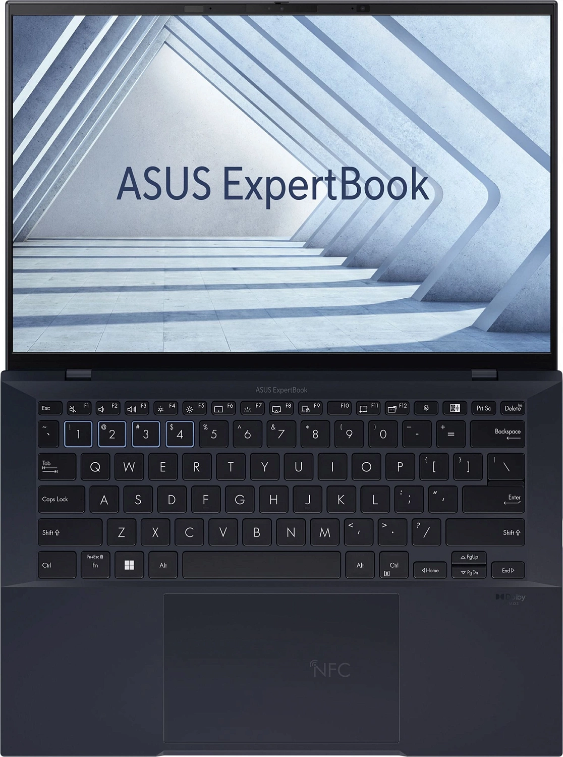 Ноутбук ASUS ExpertBook Premium  B9403CVAR-KM1217 14.0" OLED CORE 5 120U 16GB 1TB 2280 PCIE G4 SSD 14.0 OLED WQXGA+(WQ+) 2880X1800 16:10 Bend+400nits(HDR) Glare DCI-P3:100%  Without OS