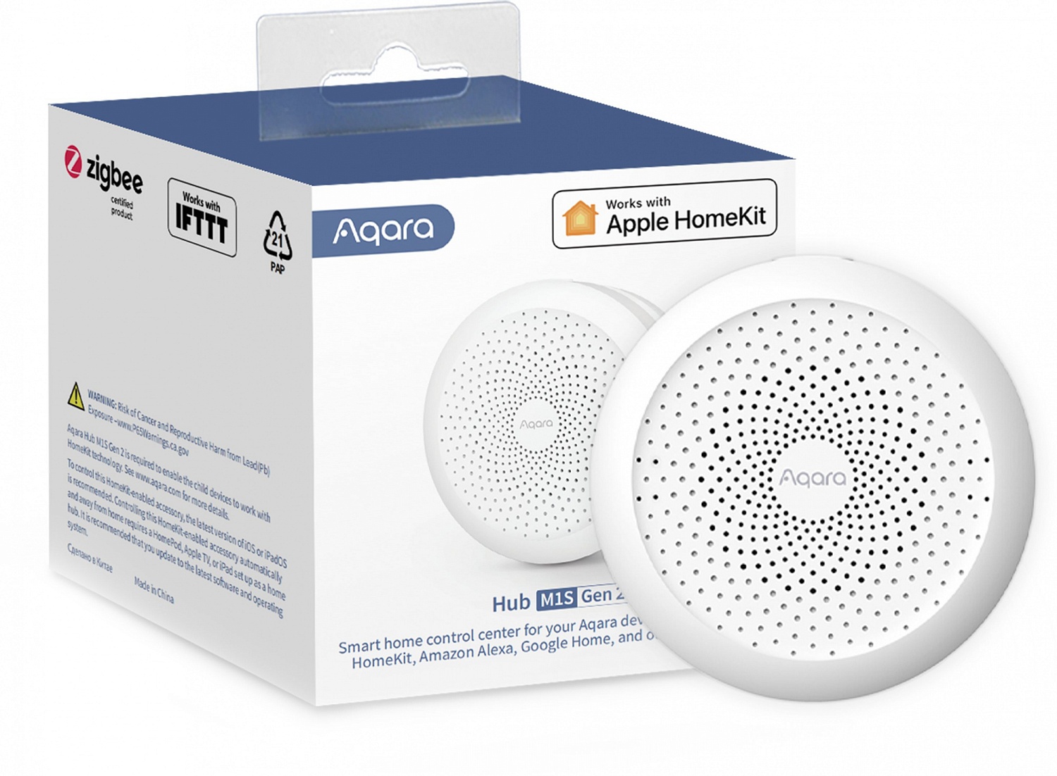 Центр управления Aqara Hub M1S Gen 2 (HM1S-G02) Центр управления Aqara Hub M1S Gen 2 (HM1S-G02)