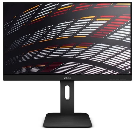 Монитор AOC 23.8" Professional 24P1(00/01) черный IPS LED 16:9 DVI HDMI M/M матовая HAS Piv 1000:1 250cd 178гр/178гр 1920x1080 60Hz VGA DP FHD USB 4.6кг