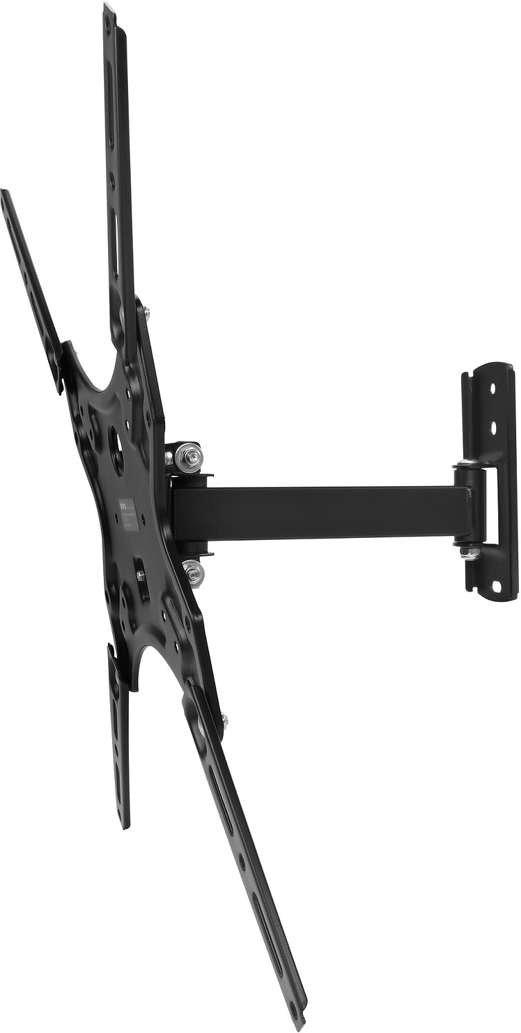 Кронштейн для телевизора Buro MF1 черный 13"-60" макс.25кг настенный поворот и наклон