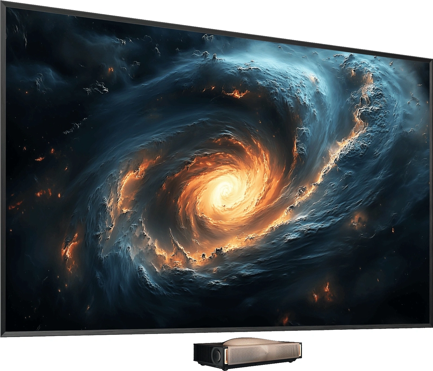 Телевизор QLED Hisense 100" 100L9QD угольно-серый 4K Ultra HD 120Hz DVB-T DVB-T2 DVB-C DVB-S DVB-S2 USB WiFi Smart TV