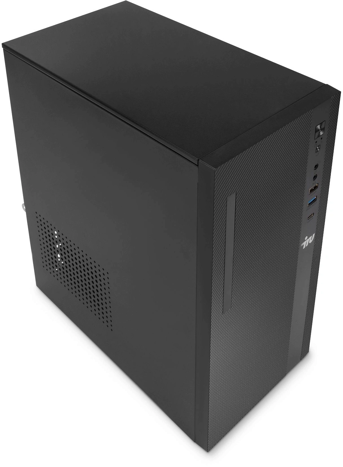 ПК IRU Planio 310H6SC MT i3 12100F (3.3) 16Gb SSD512Gb GT610 2Gb Windows 11 Pro GbitEth 230W черный (2153495)