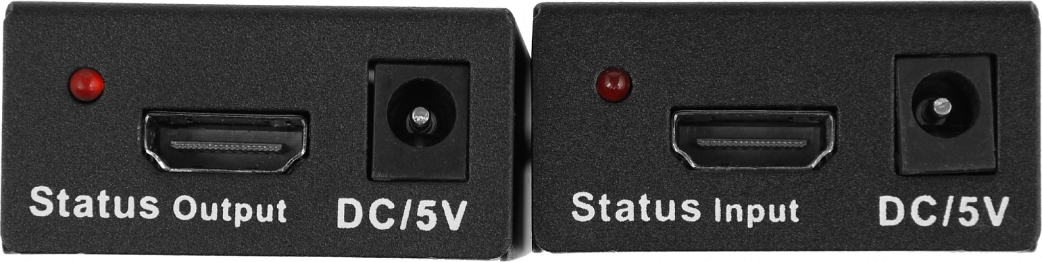 Адаптер аудио-видео Premier 5-877 HDMI (f)/RJ45 черный