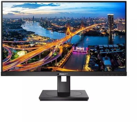 Монитор LCD 23.8'' [16:9] 1920х1080(FHD) IPS, nonGLARE, 75 Hz, 350 cd/m2, H178°/V178°, 1000:1, 50М:1, 16.7M, 4ms, VGA, DVI, HDMI, DP, USB-Hub, Height adj, Pivot, Tilt, Swivel, Speakers, 3Y, Black